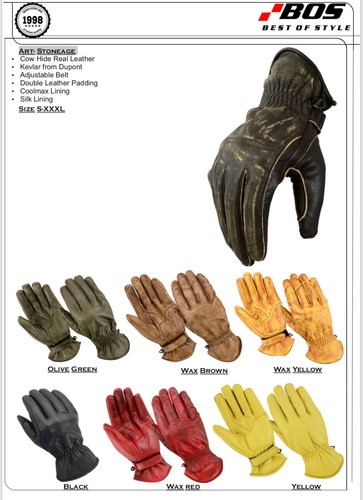 Motorradhandschuhe leder kurz - motorradhandschuhe,