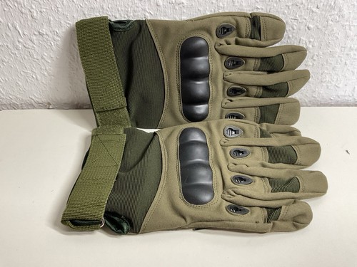 Motorradhandschuhe oliv - motorradhandschuhe, l