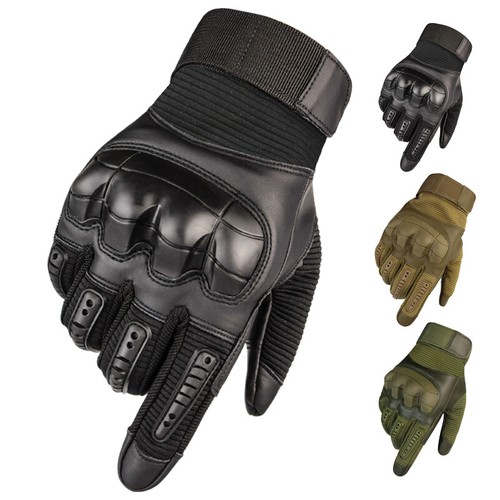 Motorradhandschuhe aus leder - aus,