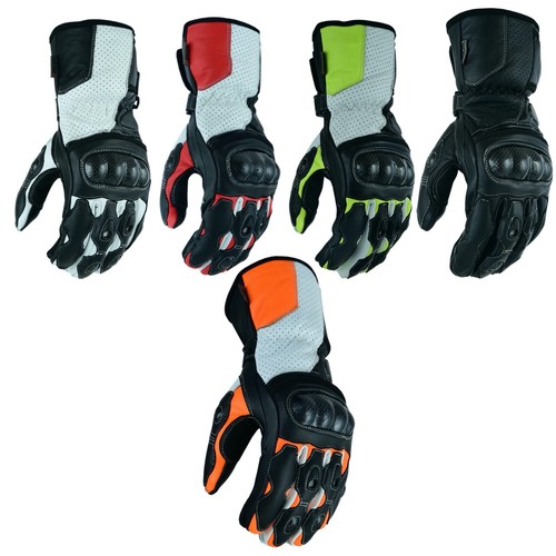 Motorradhandschuhe race leder - motorradhandschuhe,
